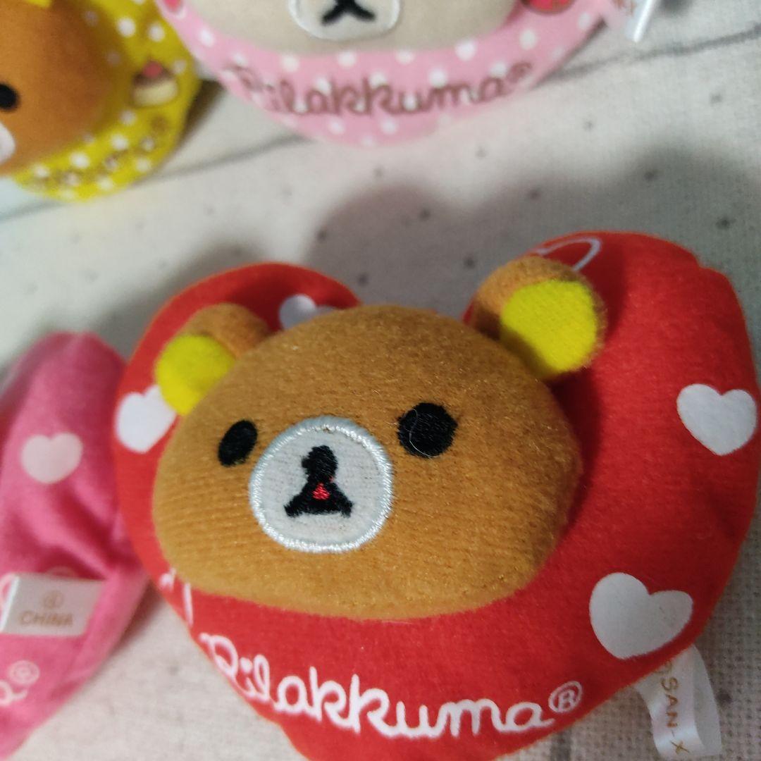 ⚠️箱なし⚠️ リラックマふわふわポーチ カバヤ レトロ マスコット ハート