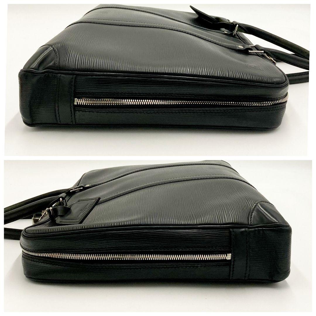 正規品 ルイヴィトン エピ ポルトドキュマン ヴォワヤージュ ビジネスバッグ