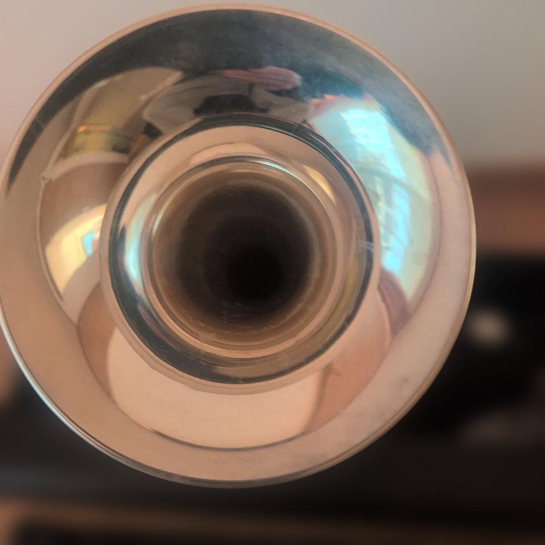 Bach トランペット 本体 銀メッキ　180ML37SP マウス７本等８