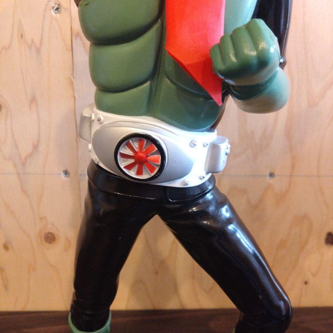 激レア 京本コレクション1 仮面ライダー旧1号 大型ソフビ