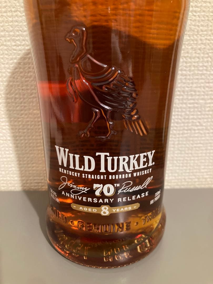 2本セット】ワイルドターキー8年 70周年記念ボトル