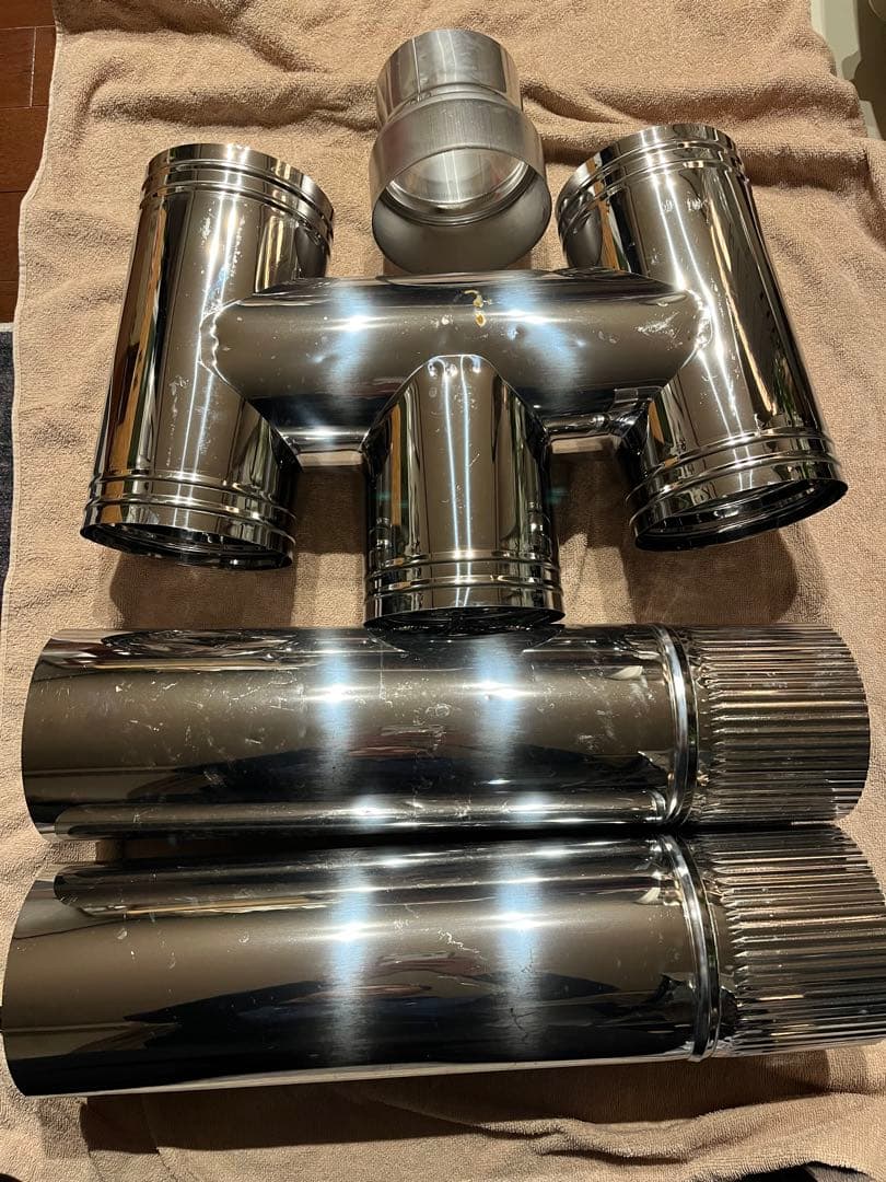 径120mm煙突セット - メルカリ