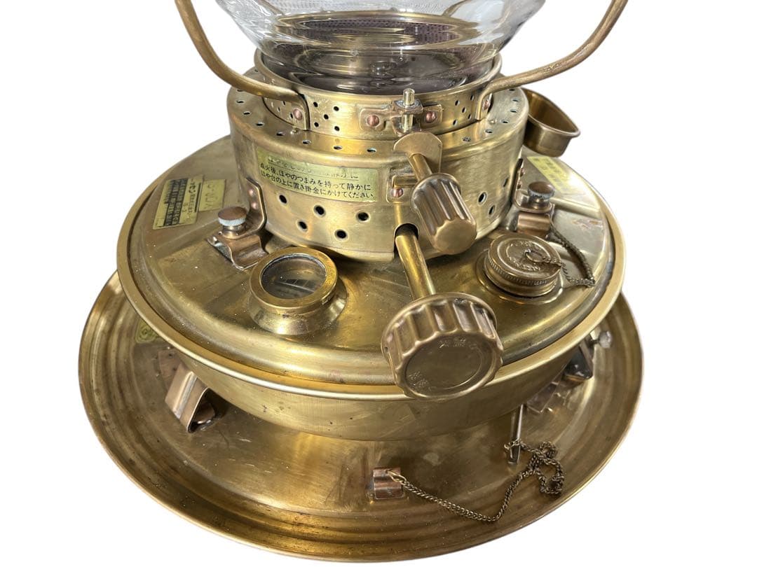 ニッセン 日本船燈 フリージア ゴールドフレーム レトロ ストーブ IS-3DX