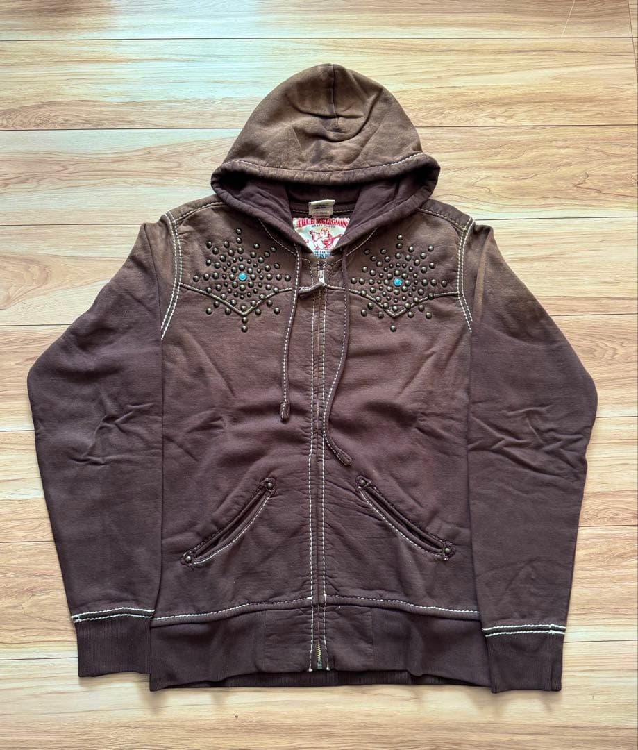 true religion トゥルーレリジョン パーカー