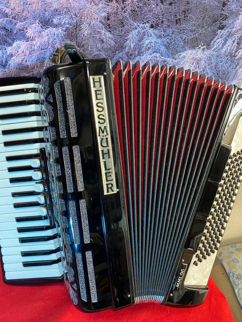 EXCELSIOR アコーディオン 303後期型イタリア製素敵なグリル整備品