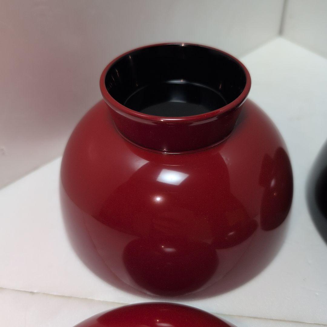 越前漆器　夫婦雑煮椀