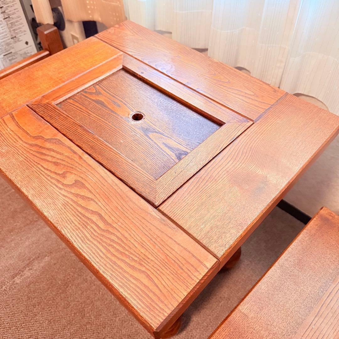 囲炉裏　テーブル　アンティーク