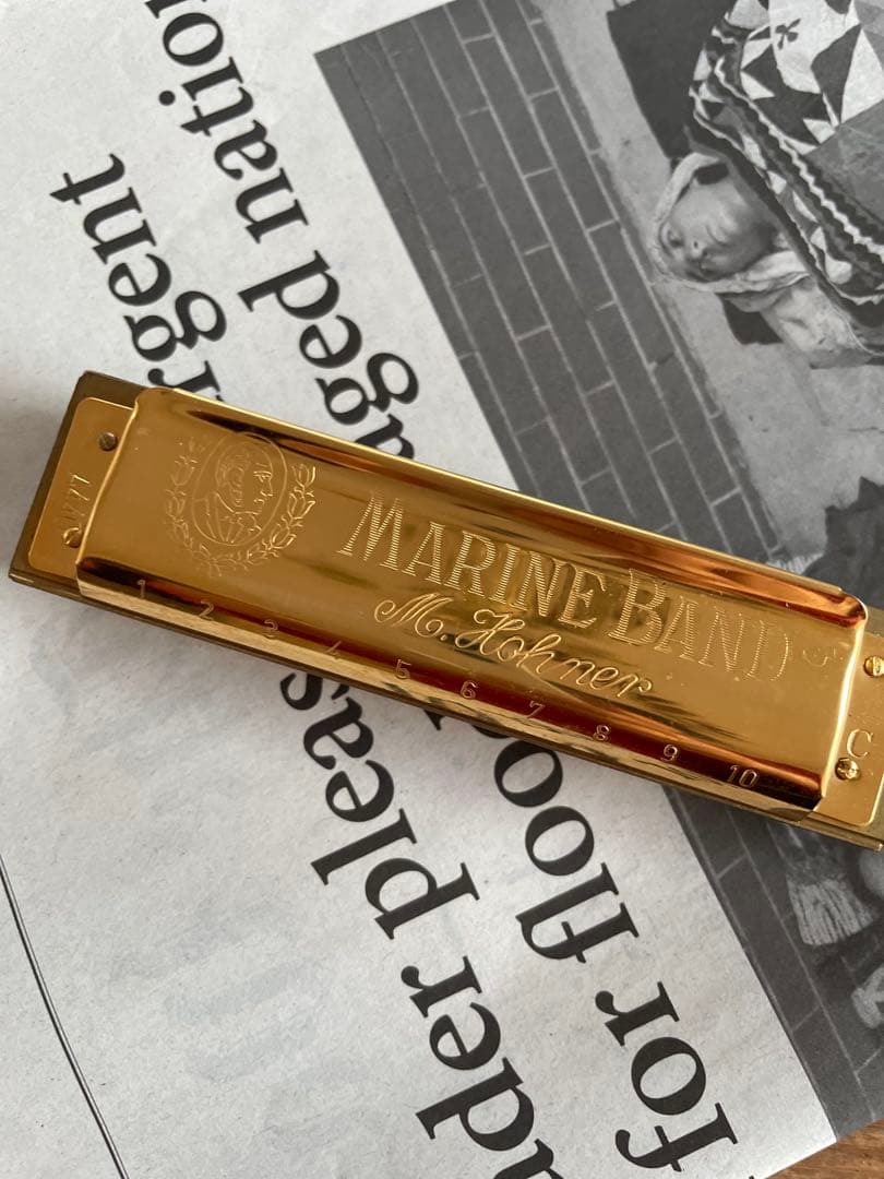 美しい　小さな　C ハーモニカ　HOHNER 箱付き