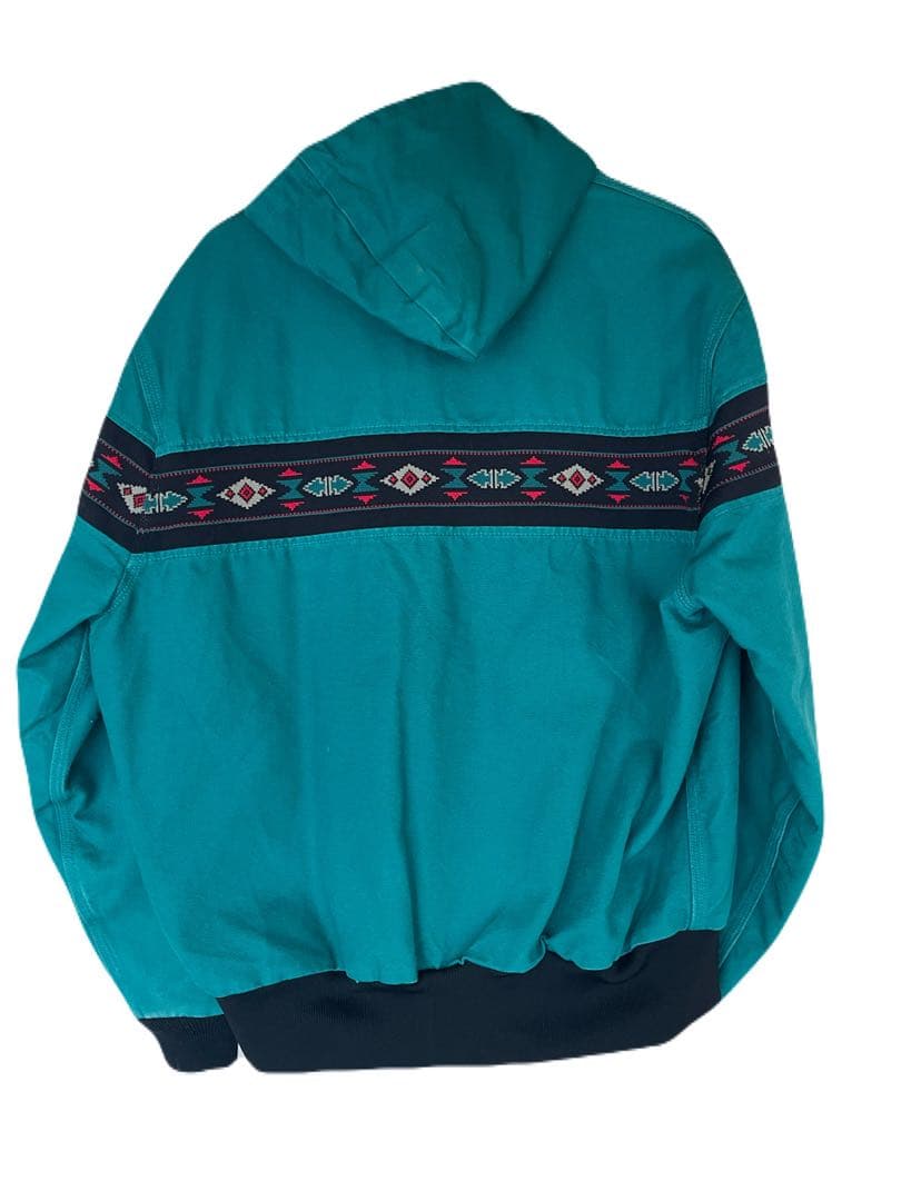 カーハートアクティブジャケット 90S ネイティブ柄