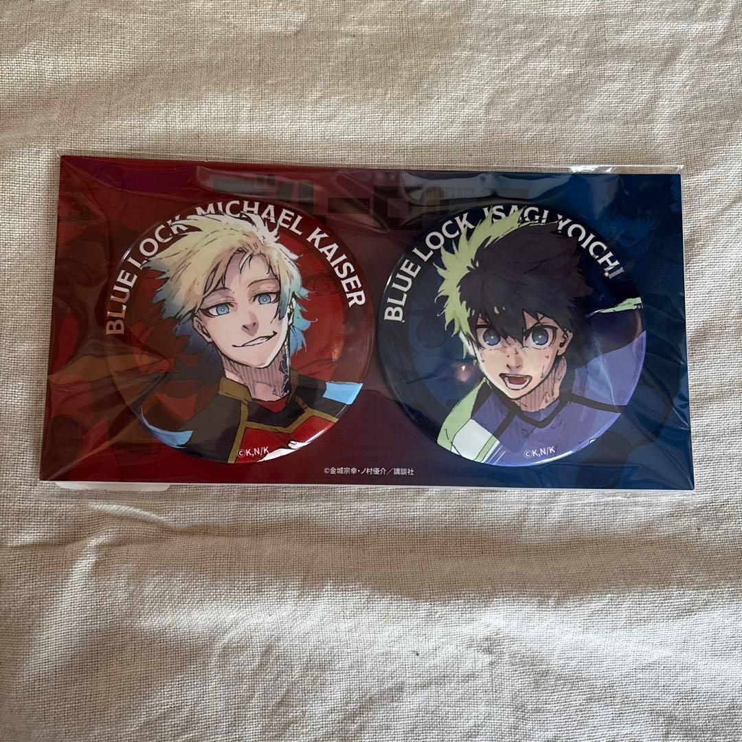 ブルーロック 伊勢丹 描き下ろし 缶バッジ セット 潔 カイザー - メルカリ