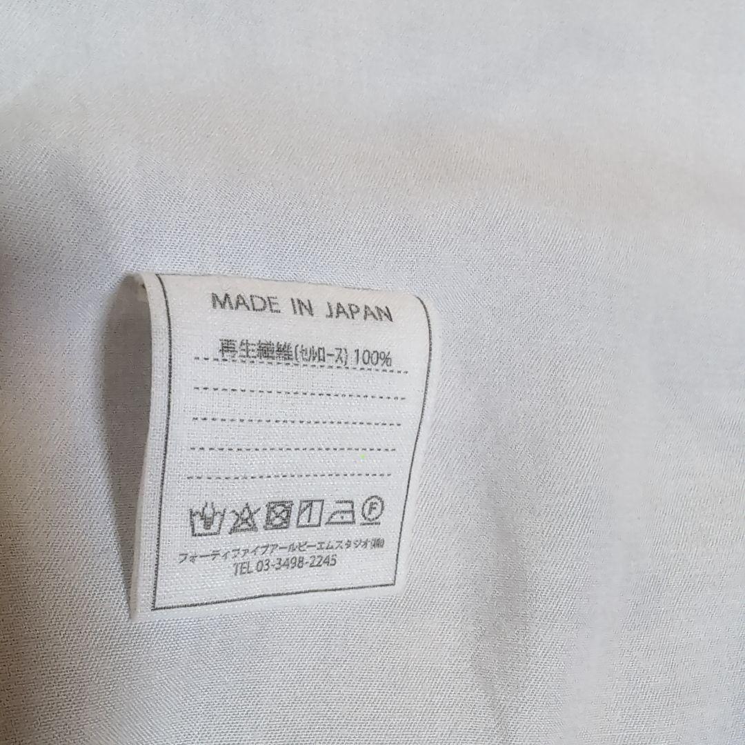 本日8/11迄出品✨️45R*テンセルのレイレイノースリーブトップ ホワイト　L