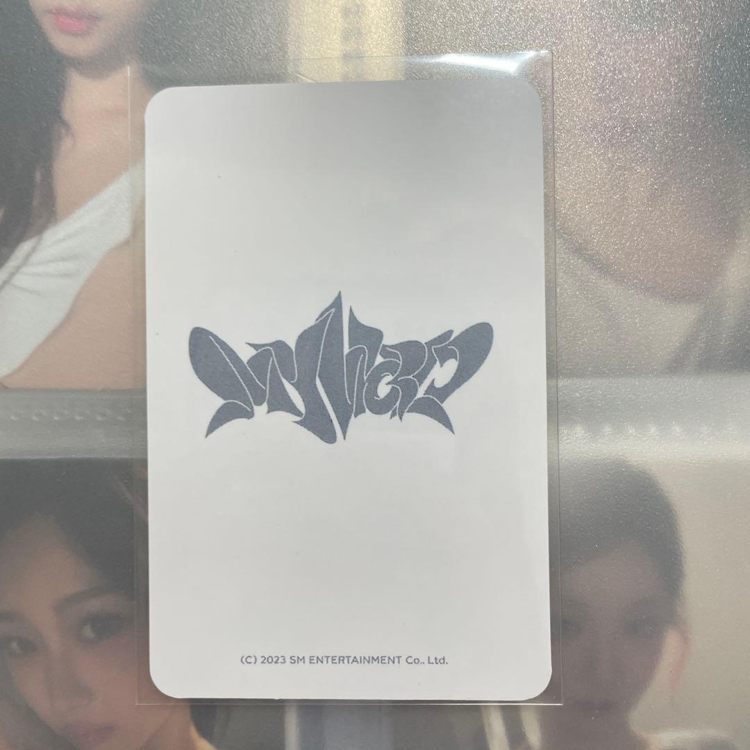 aespa カリナ MY WORLD ジップアップフーディー パーカー トレカ