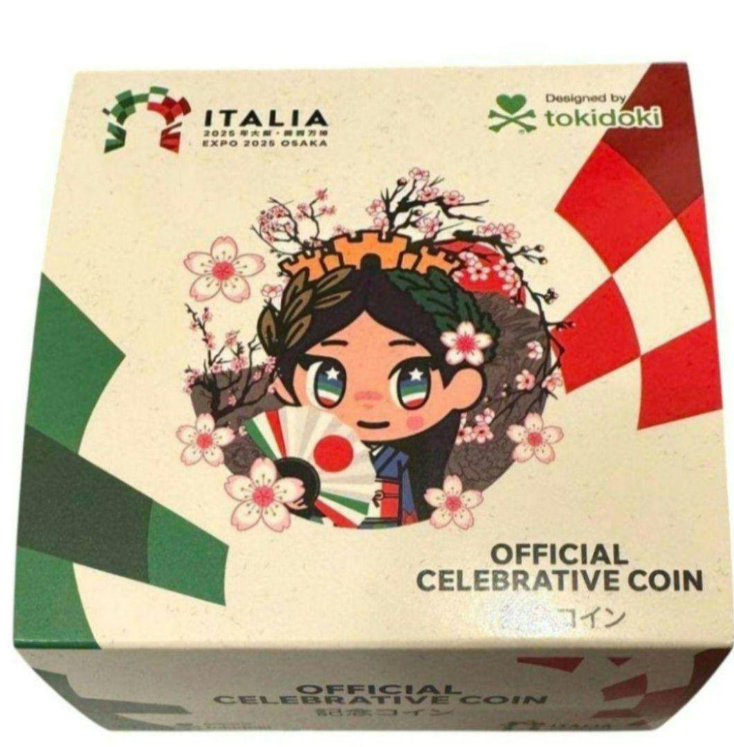 大阪万博・イタリア館 記念コイン パビリオン イタリアちゃん - メルカリ