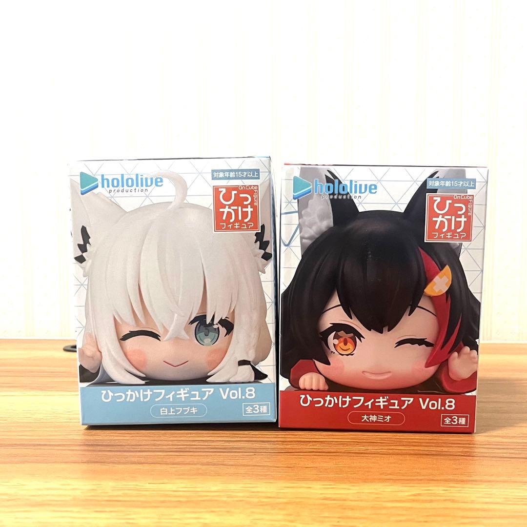 ホロライブ ひっかけフィギュア Vol.8 白上フブキ 大神ミオ - メルカリ
