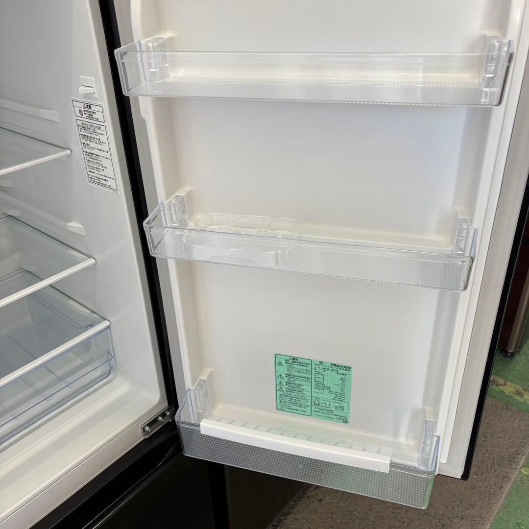 52⭕️冷蔵庫　洗濯機　黒　一人暮らしセット　安い　綺麗　設置無料　25年　大きめ