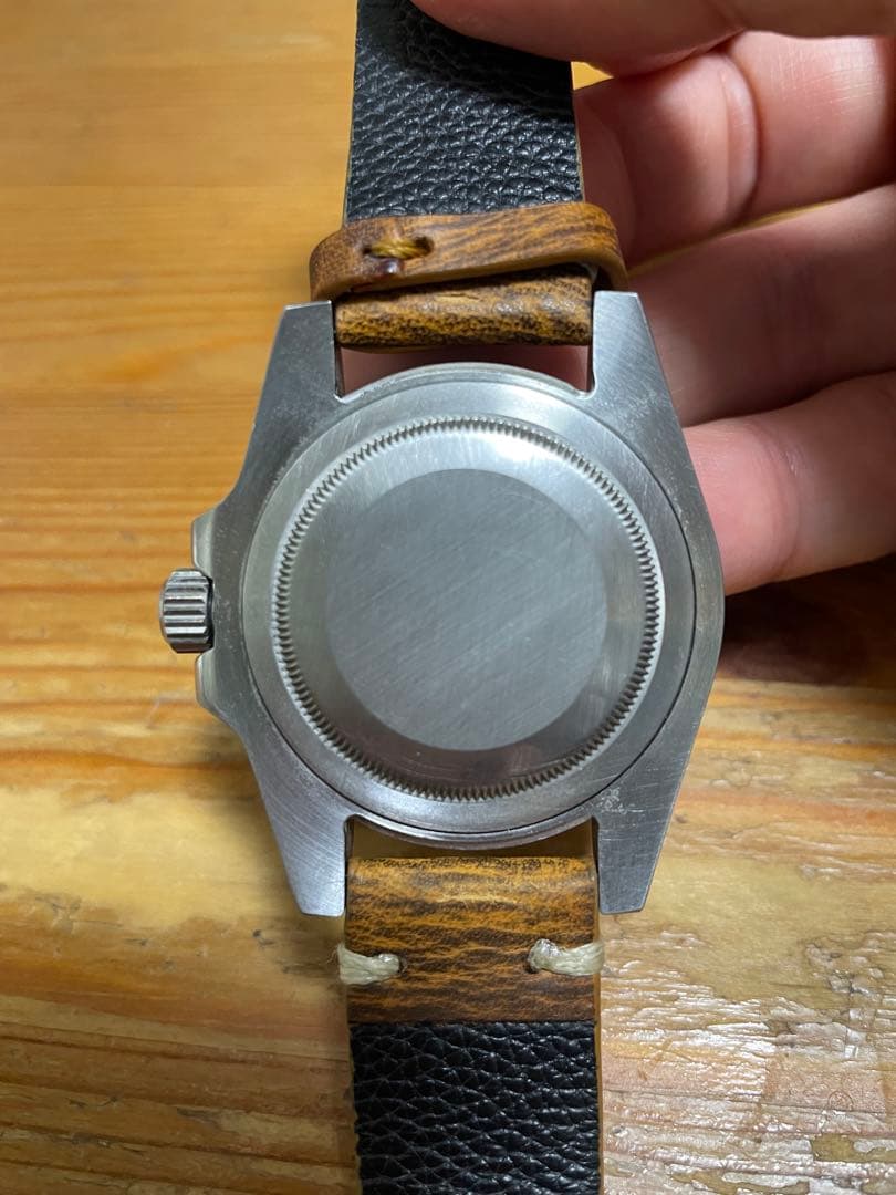 GMTマスタータイプ　自動巻き　ロゴ無し　ダイバー