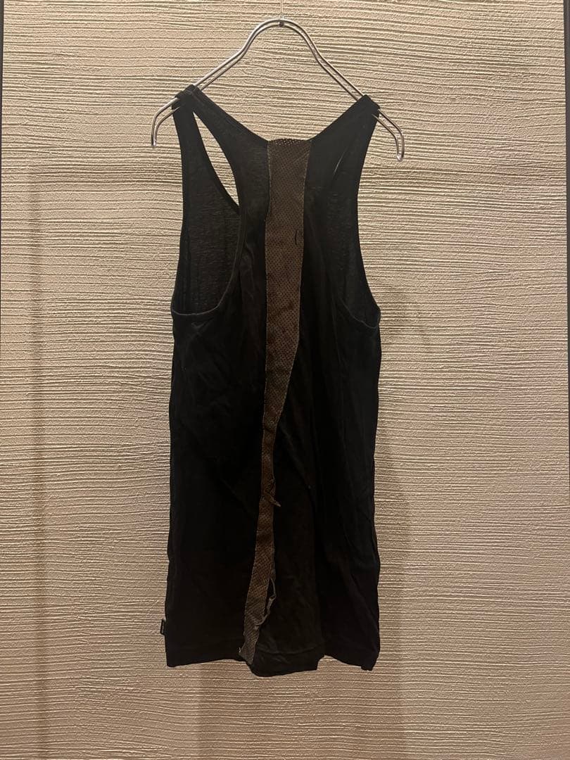 00s archive L.G.B. leather line tank top - WWW.ZOLEILFLOORING.COM