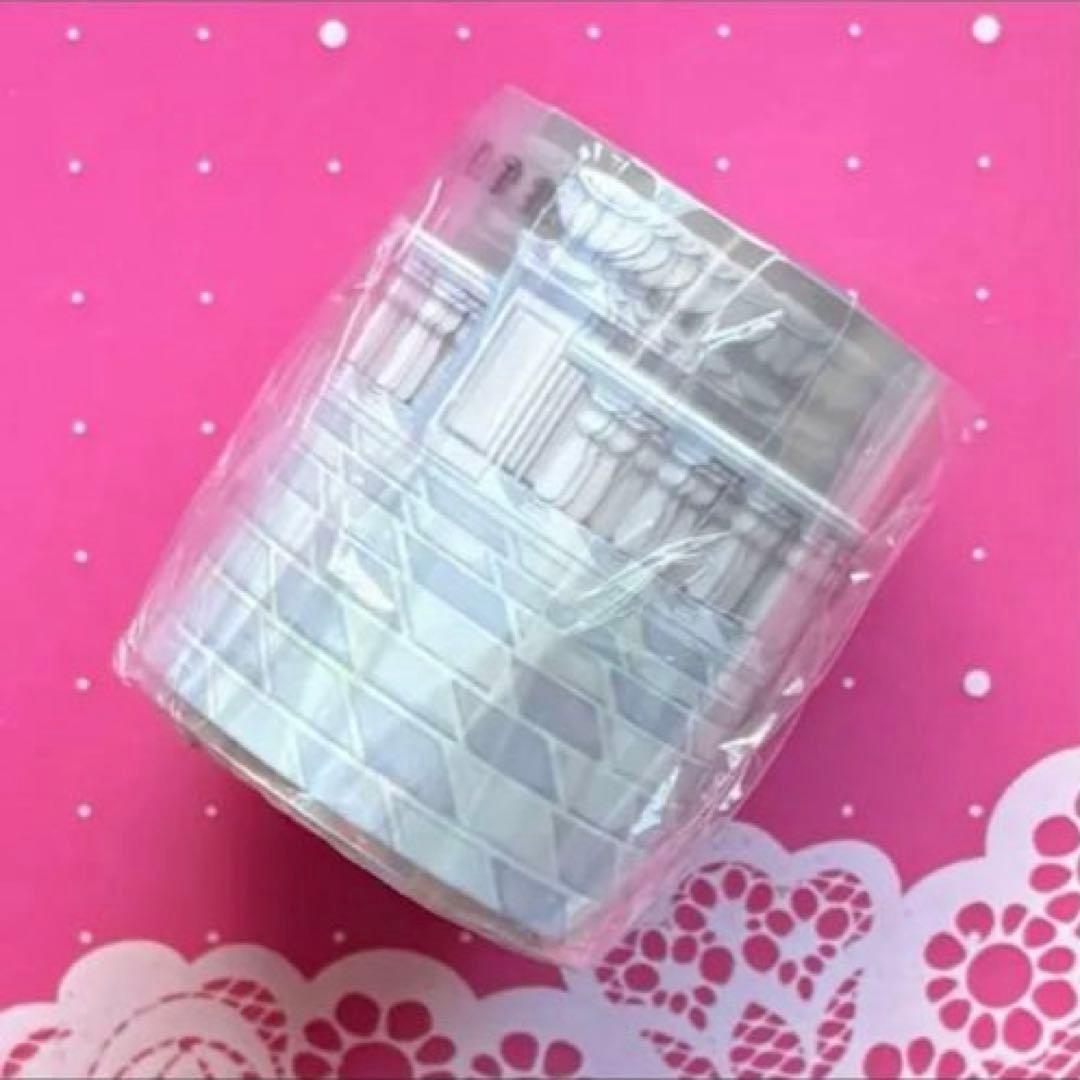 PET 防护栏⑦·冬 5cm×5m 海外マスキングテープ 海外マステ 防護柵 PET