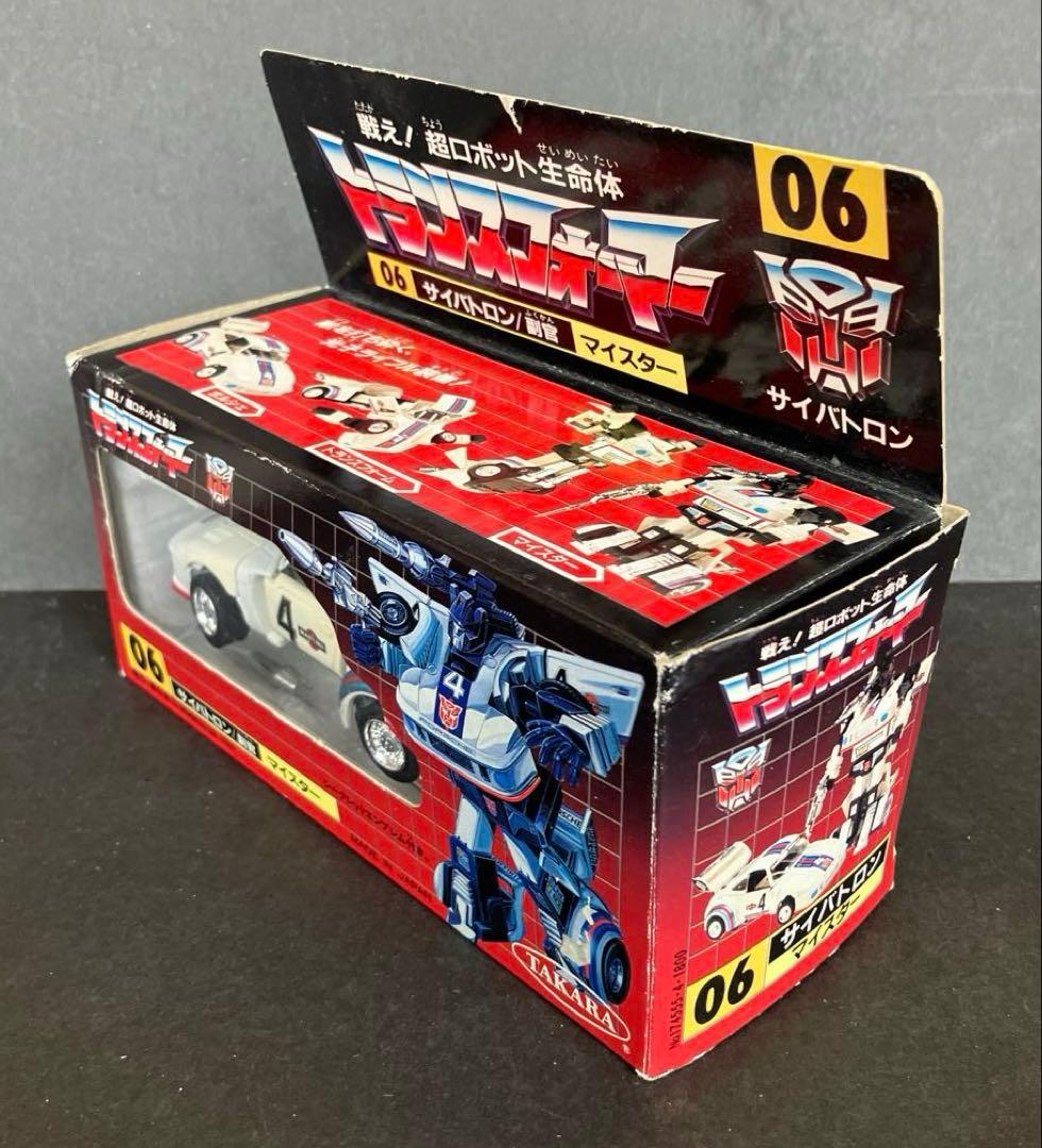 当時物 トランスフォーマー サイバトロン 副官 マイスター 1982年 タカラ