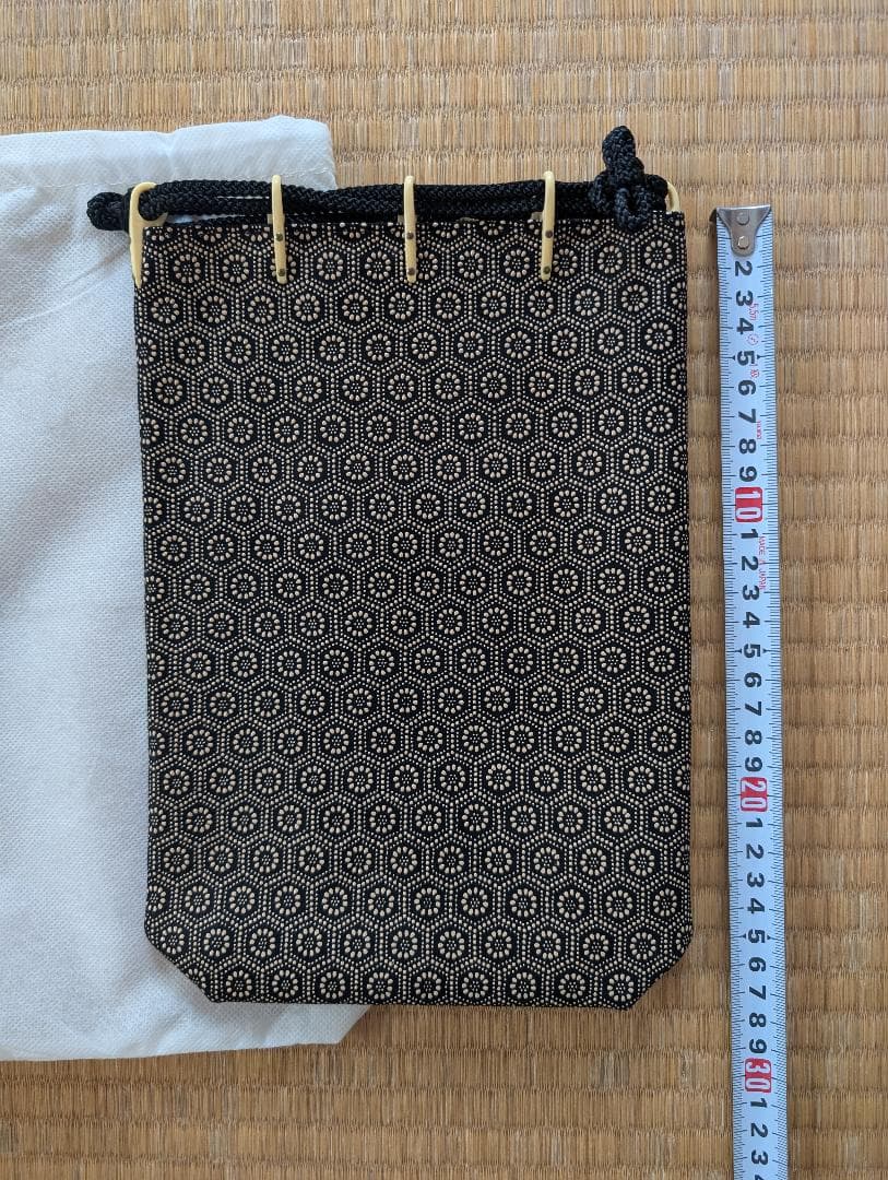 印傳屋巾着袋 甲州印伝　合切袋 和装小物