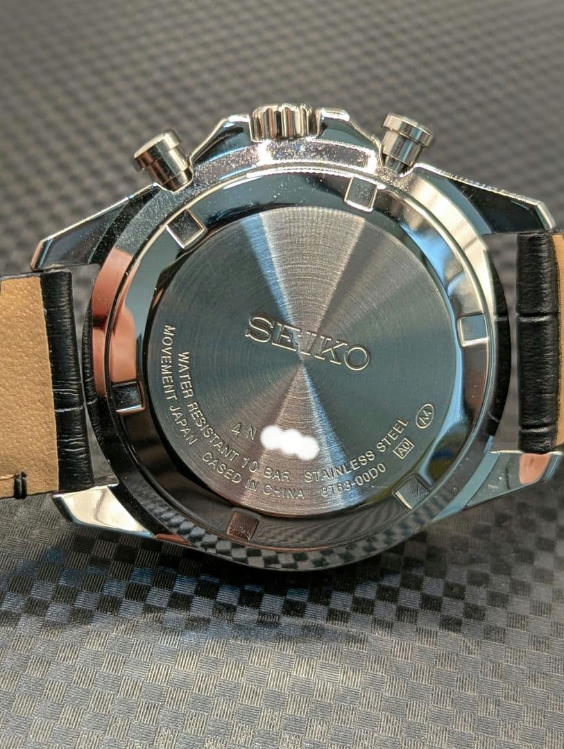 【ほぼ未使用】SEIKO セイコー セレクション 8T63-00D0 黒文字盤
