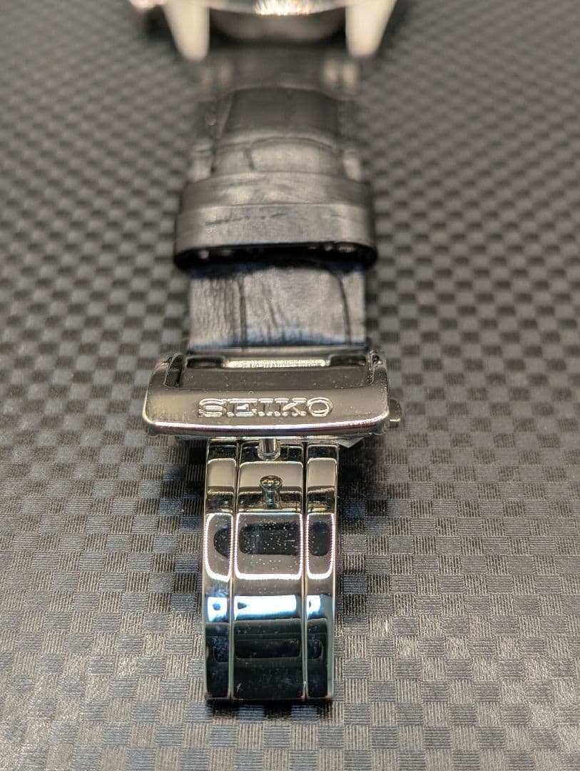 【ほぼ未使用】SEIKO セイコー セレクション 8T63-00D0 黒文字盤