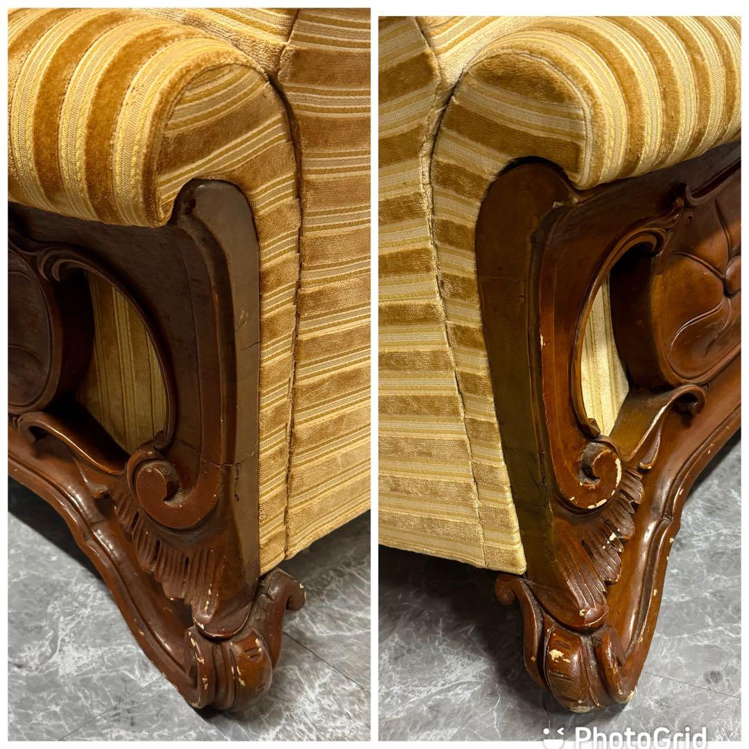 重厚な存在感 中国家具 花梨材 唐木 ソファ チェア 無垢 高級飾り家具