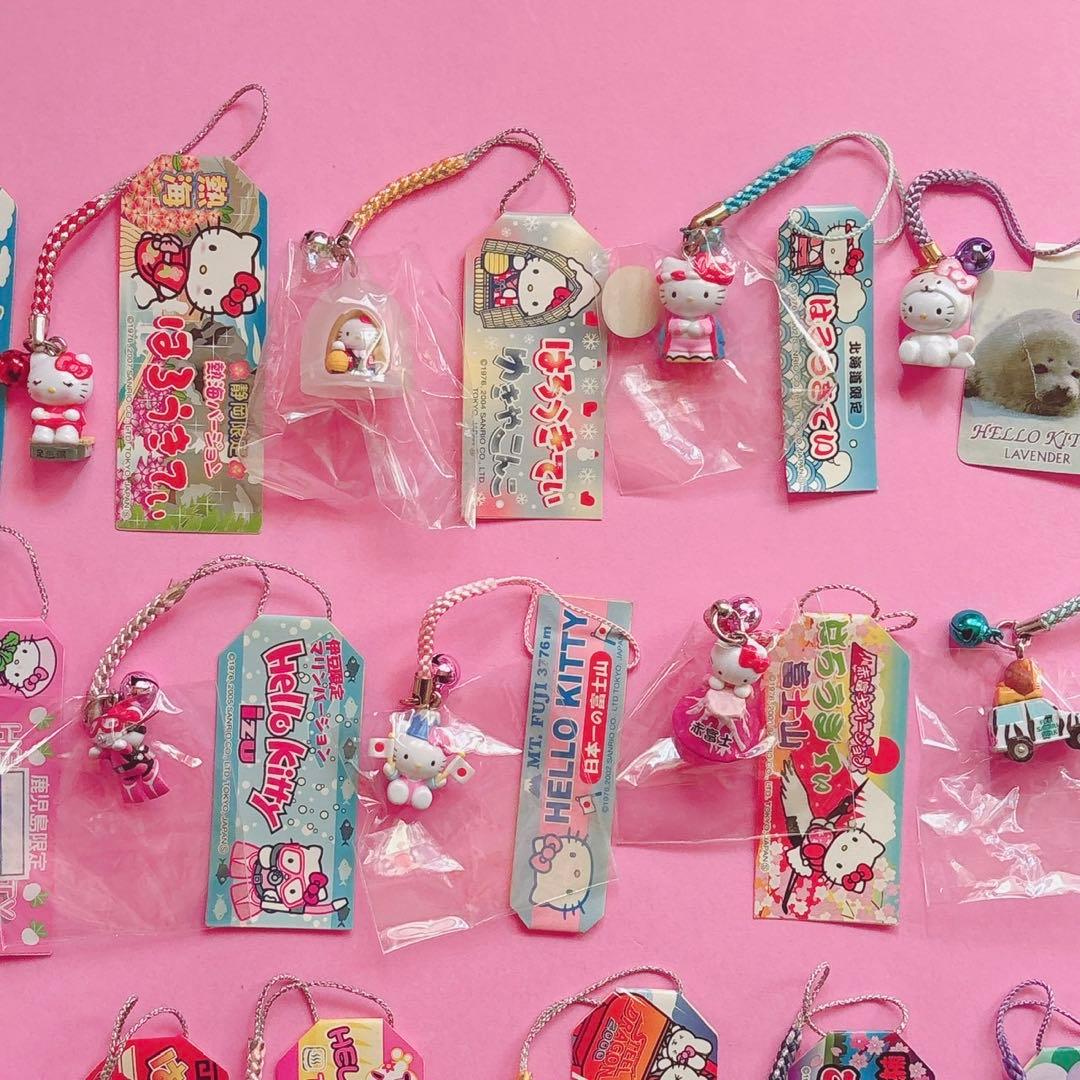 ♡ハローキティ kitty ご当地 根付け ボールペン ファスナーマスコット♡