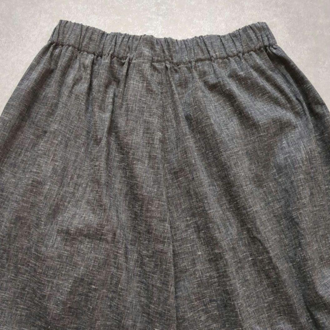 mizuiroind　ミズイロインド　サルエルパンツ　リネン　麻　2　日本製