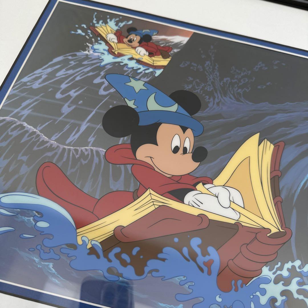 ディズニー ファンタジア ミッキー　弟子　セル画　限定2000 レア