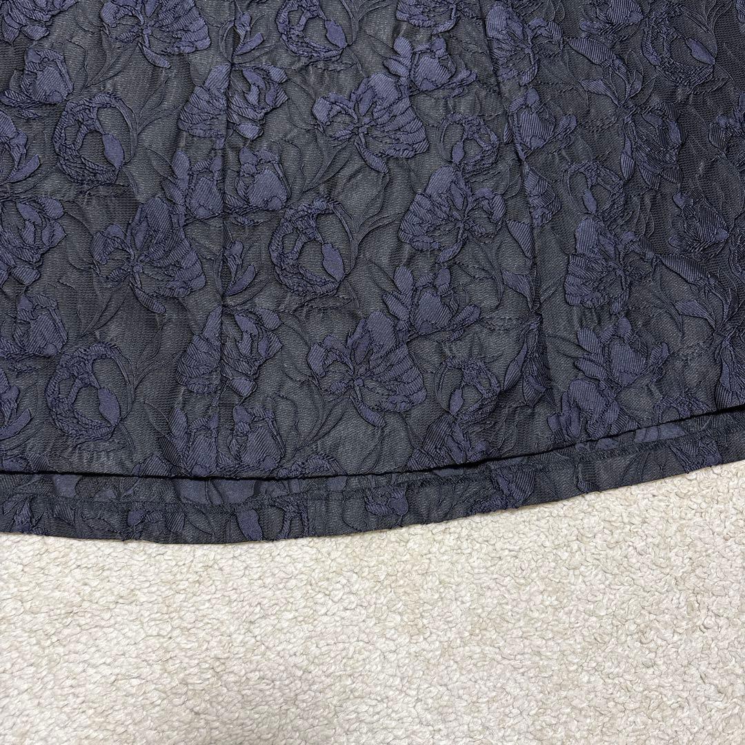 フォルムフォルマ　東京ソワール　ジャガードレース　マザードレス　9号