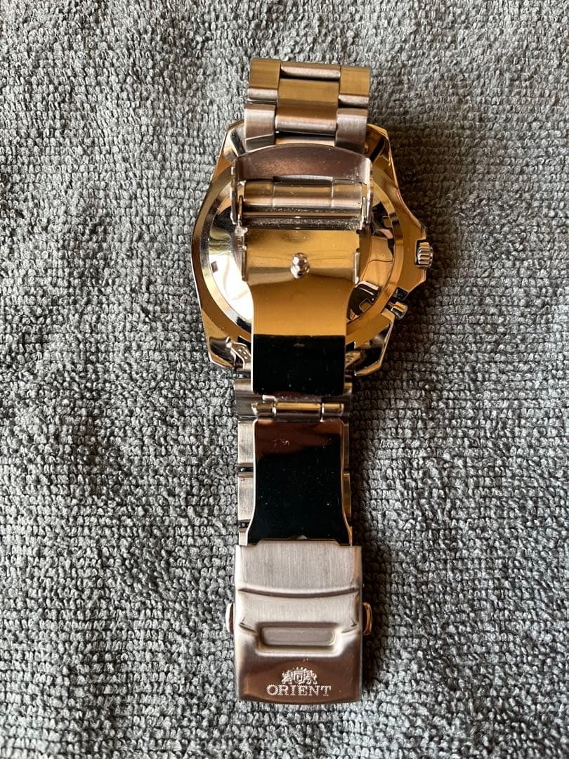 ORIENT 自動巻き 腕時計 ブルー