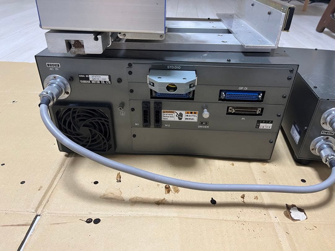 YAMAHA 2軸ロボット　コントローラー　電源　キーボード　一式