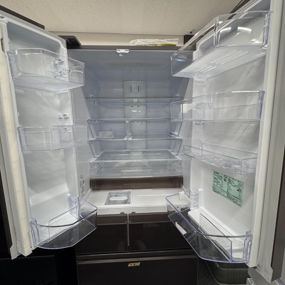 三菱ノンフロン冷凍冷蔵庫 MR-WZ61M-H形 608L 2025年製