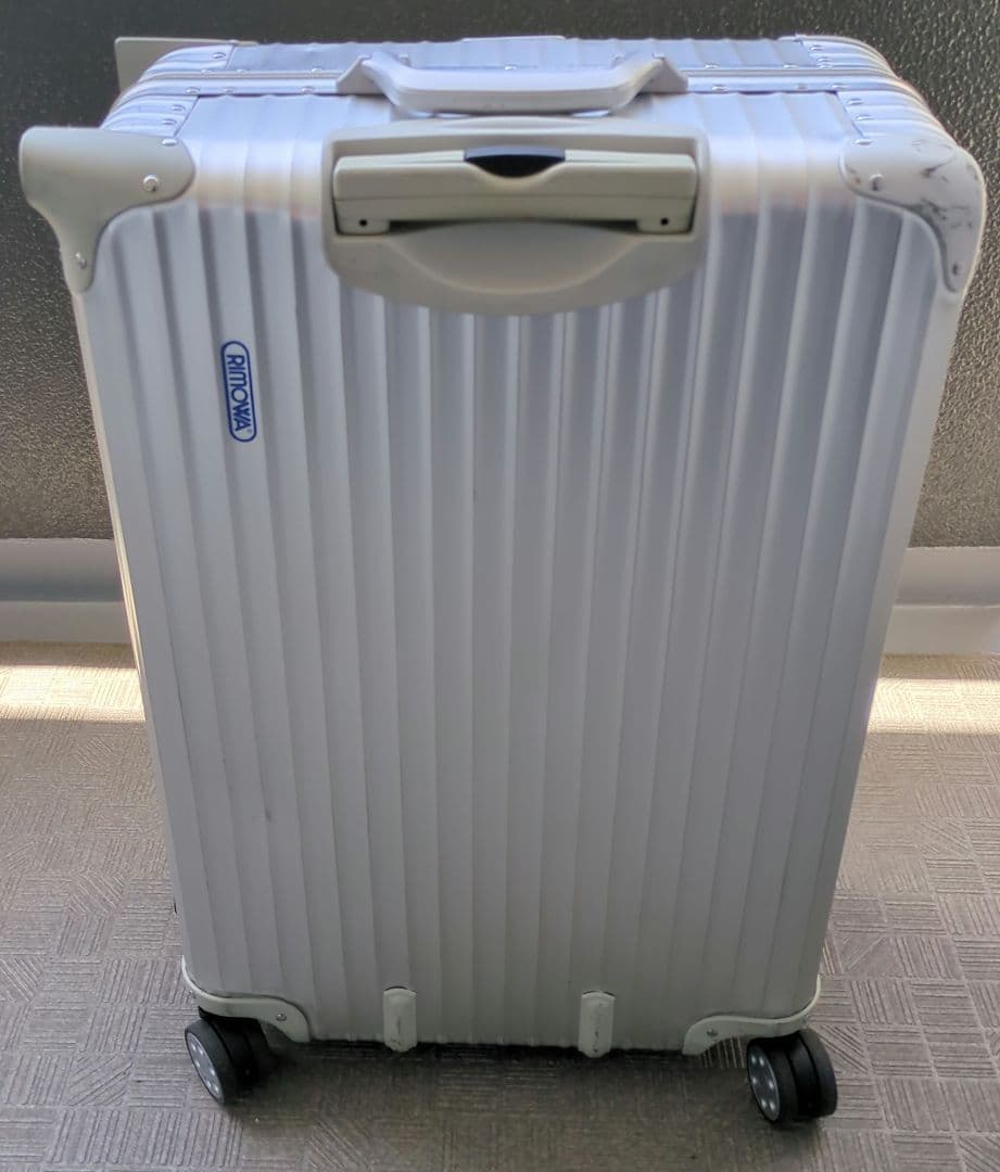 RIMOWA リモワ 928.40 トパーズ TSA 28L 廃盤 青ロゴ 美品 RIMOWA