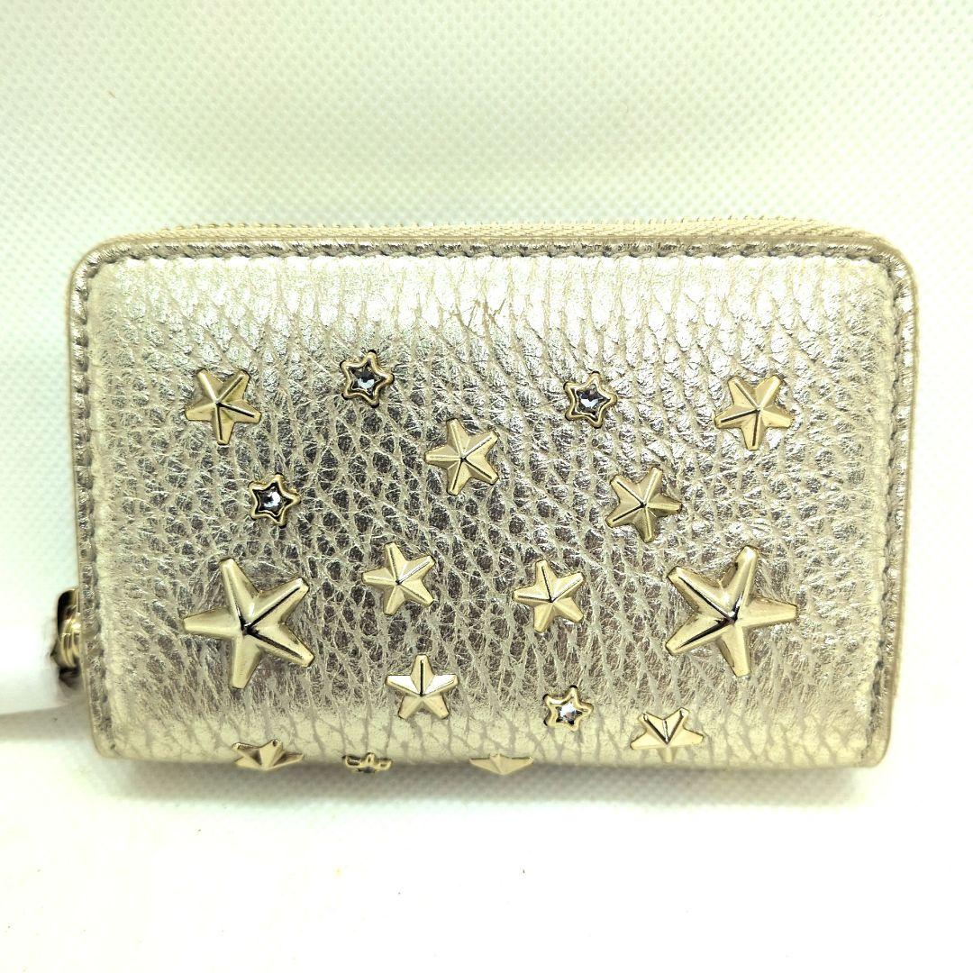 【未使用 箱付き】ジミーチュウ　ネリー　ケース　スタースタッズ　クリスタル