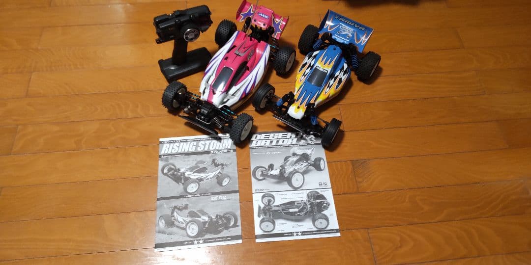タミヤ　DF02（4WD） DT02（2WD）RC オフロードカー　２台セット