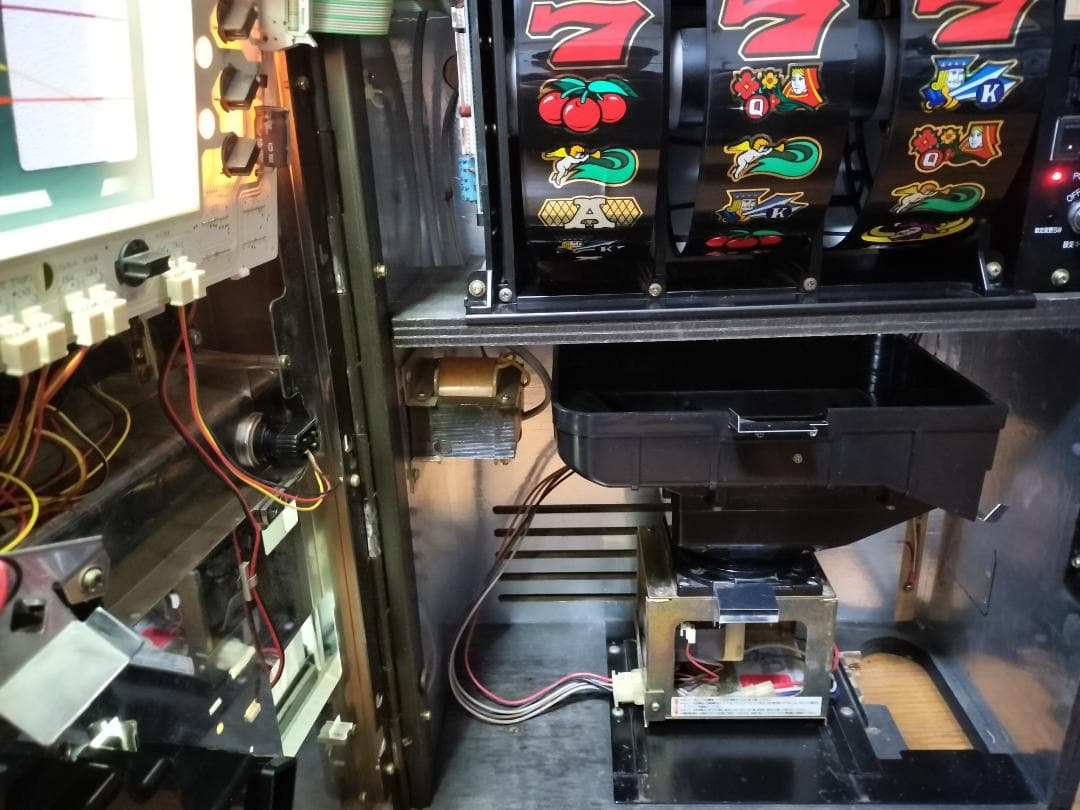 パチスロ実機】オリンピア☆ビーキッズクラブF【オートプレイ付不要機