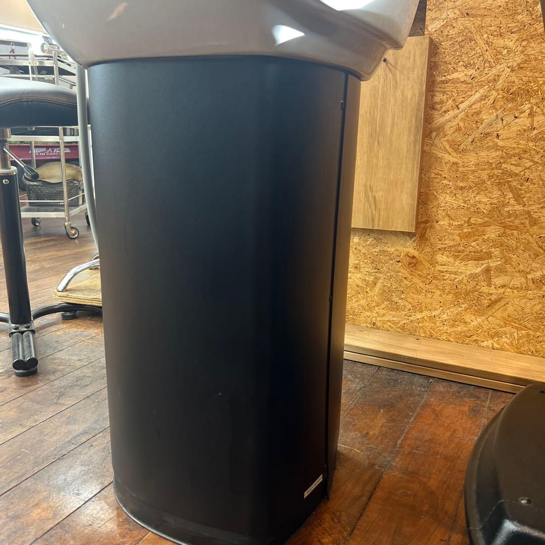 美容室 オオヒロシャンプー台 ブラック 大広製作所 山口県防府市