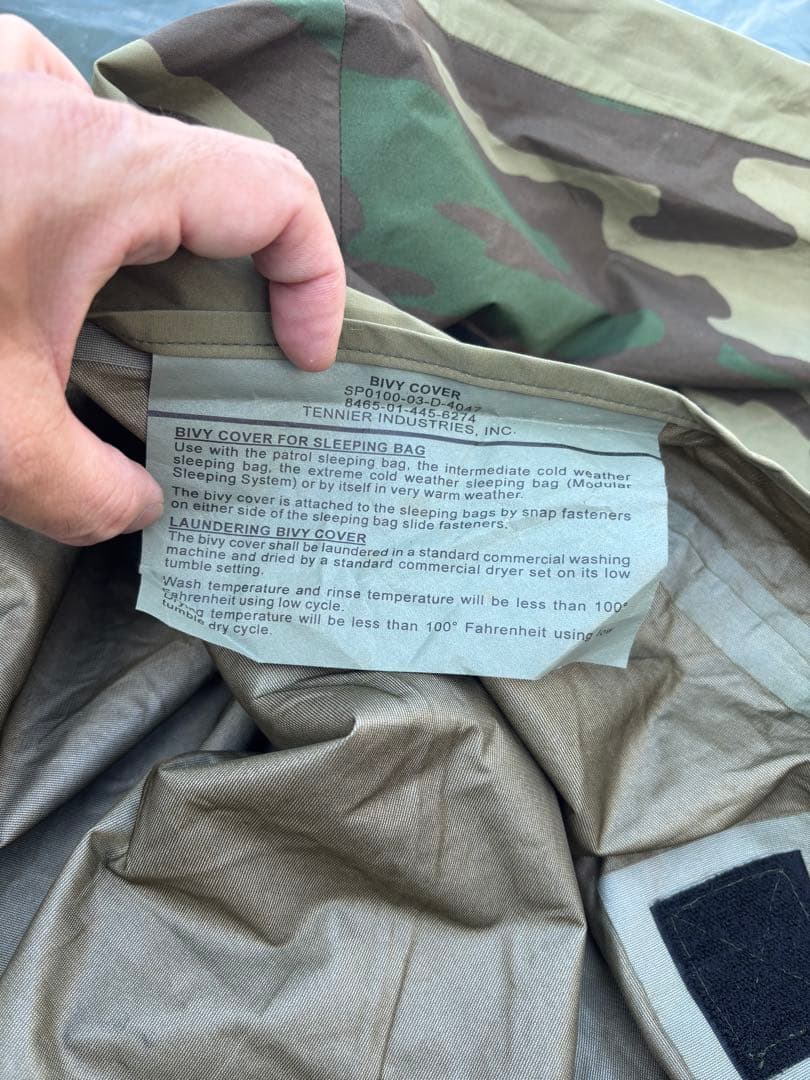 モジュラースリーピングシステム4点セット 寝袋　シェラフ　C