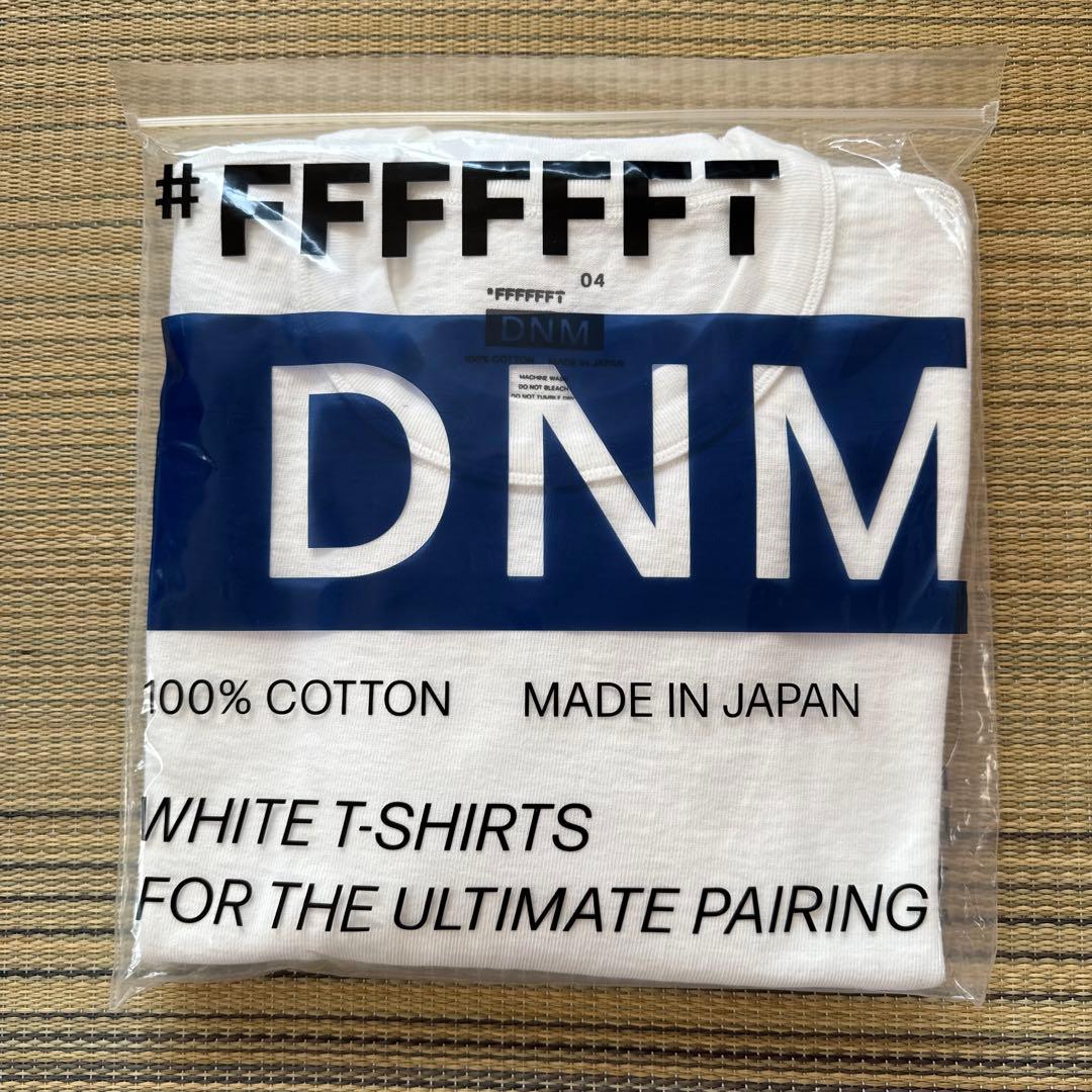 キムタク着 #FFFFFFT DNM Tシャツ サイズ2 Mサイズ デニム 白T