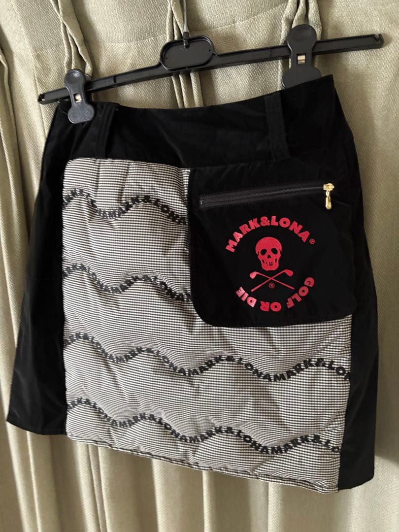 MARK&LONA チェック柄ベストとスカートセット