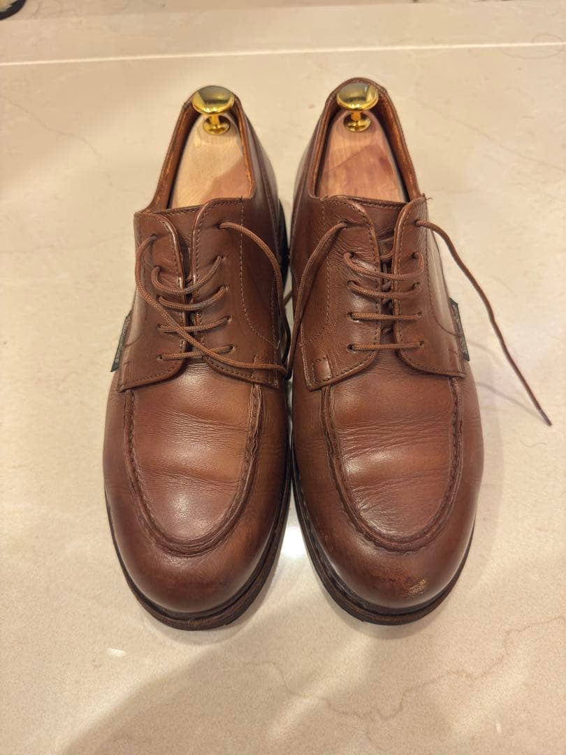 【美品】【デカタグ】Paraboot Chambord UK7.0 シャンボード