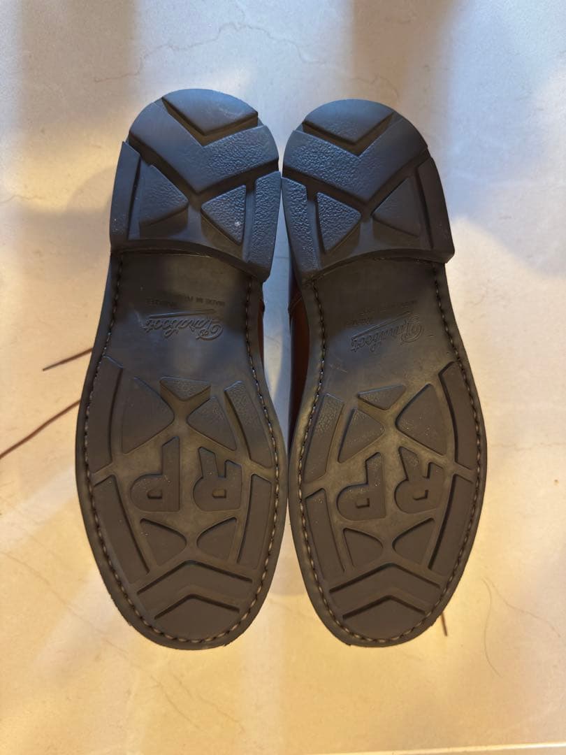 【美品】【デカタグ】Paraboot Chambord UK7.0 シャンボード