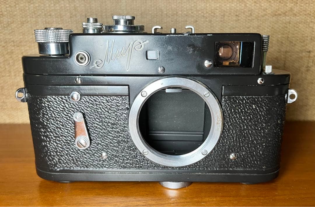 希少なブラック】MIR ミール レンジファインダーカメラ - www