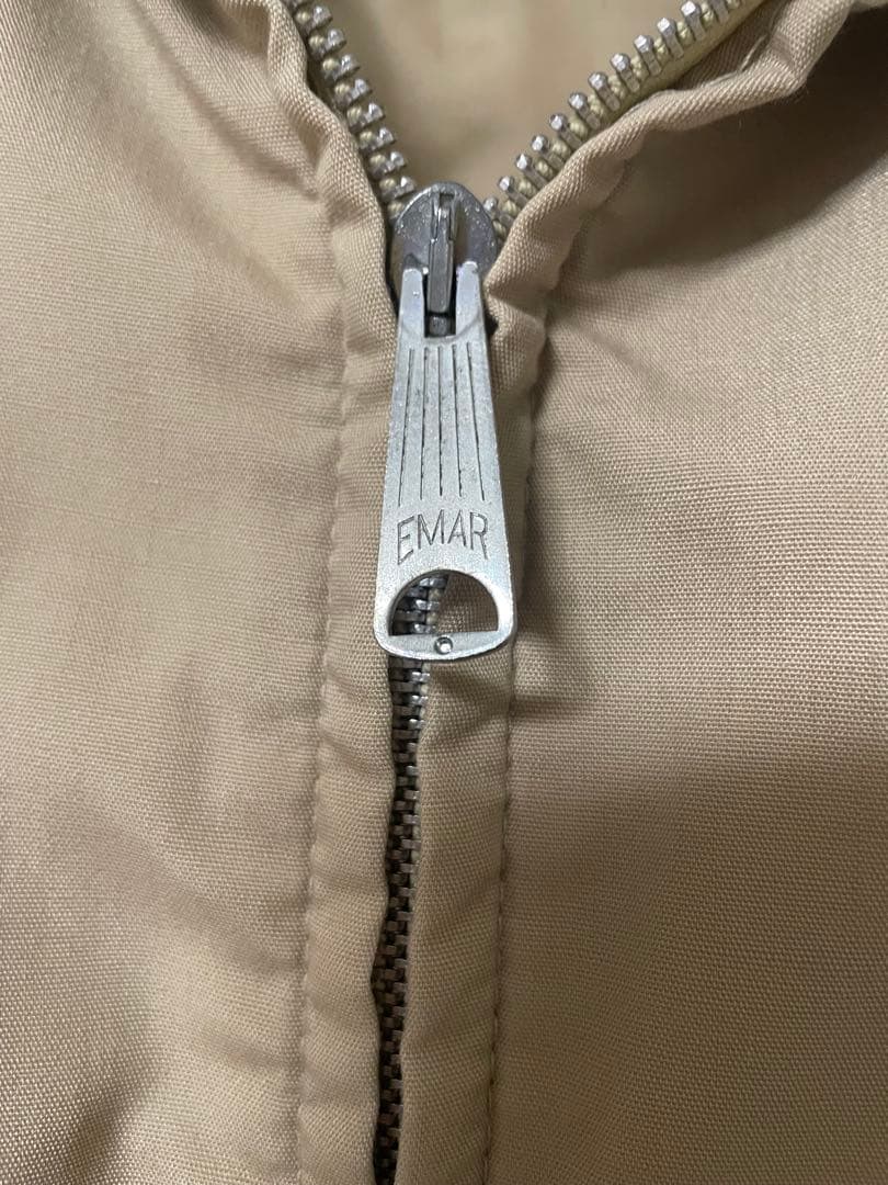 70s/Sears / ファラオジャケット/L/カーキ/カーコート/アメリカ製