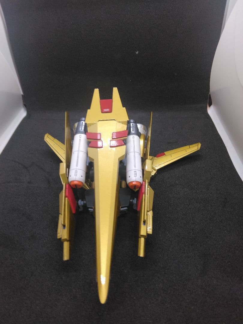 HG 百万式　メガシキ　塗装済み完成品　改造　台座　説明書付き