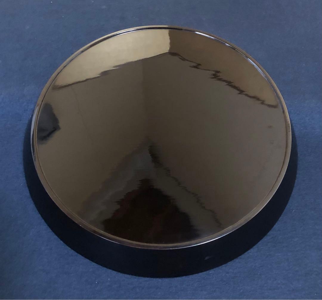 《レ》茶道具 八卦盆 螺鈿 青貝 塗師 宗哲 木製漆器 共箱　251104う3