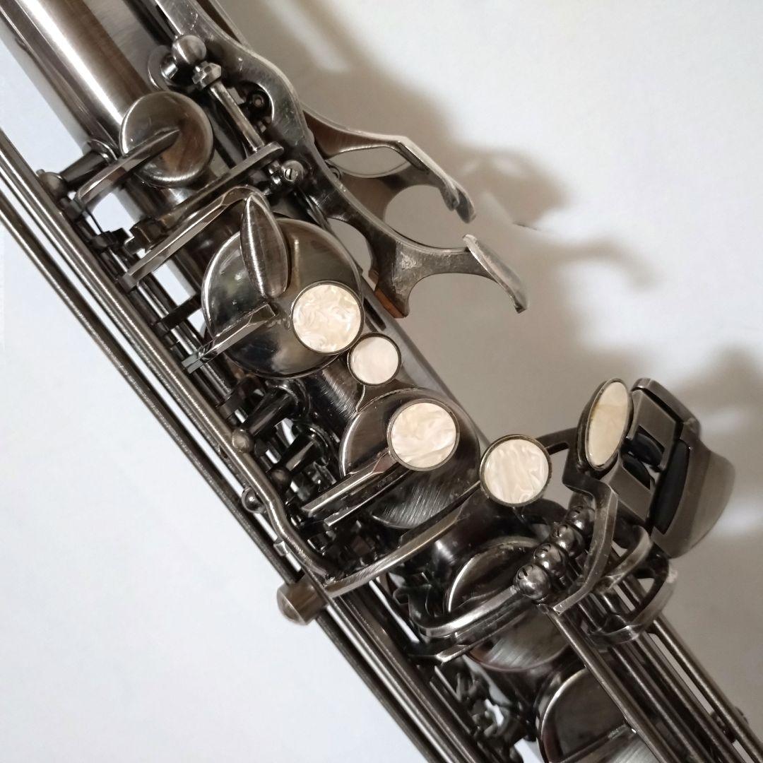 美品　J.Michael　テナーサックス　TN-1100GM　ガンメタ　彫刻