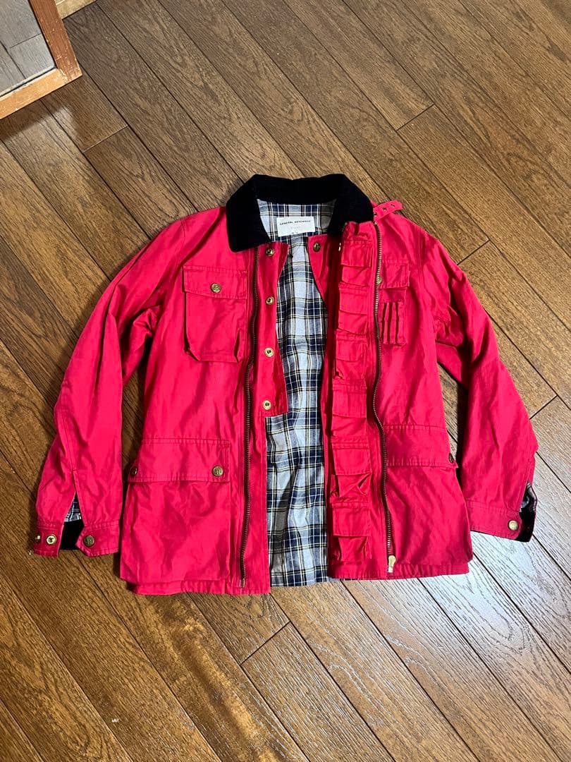 98年　ジェネラルリサーチ　パラサイト　ハンティングジャケット　m 98年 ジェネラルリサーチ パラサイト ハンティングジャケット m - メルカリ